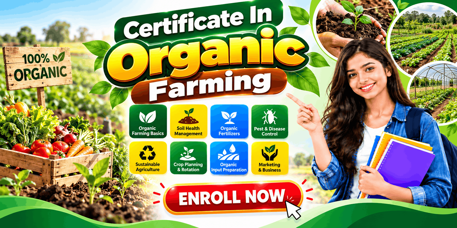 Certificate in Organic Farming