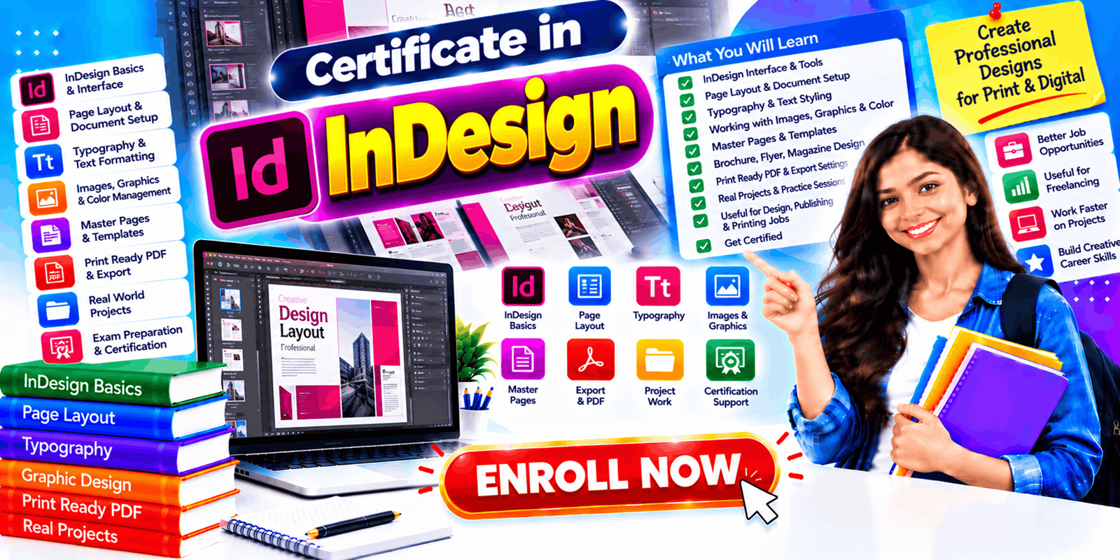 Certificate In INDESIGN