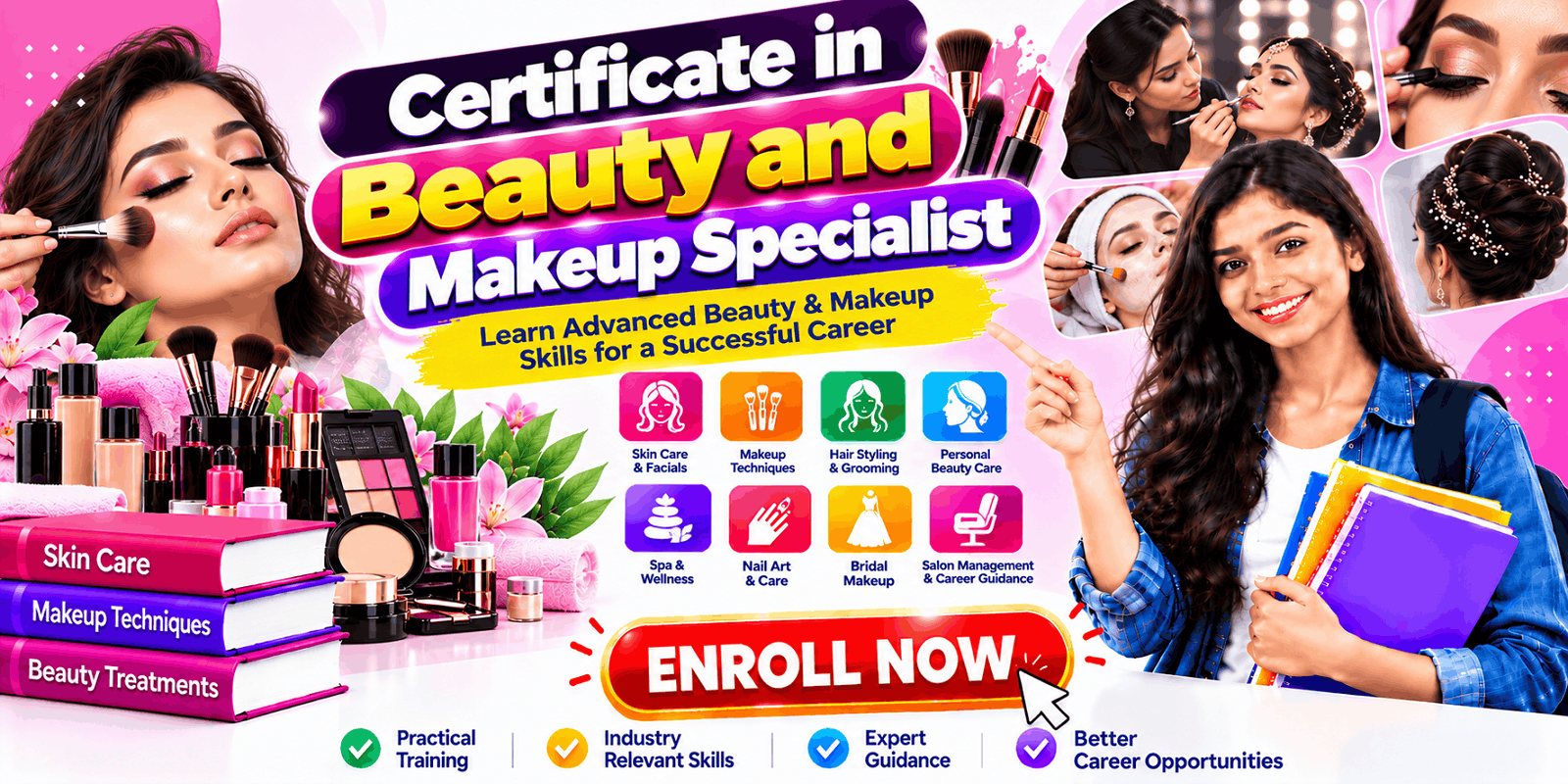 Certificate in Beauty and Makeup Specialist