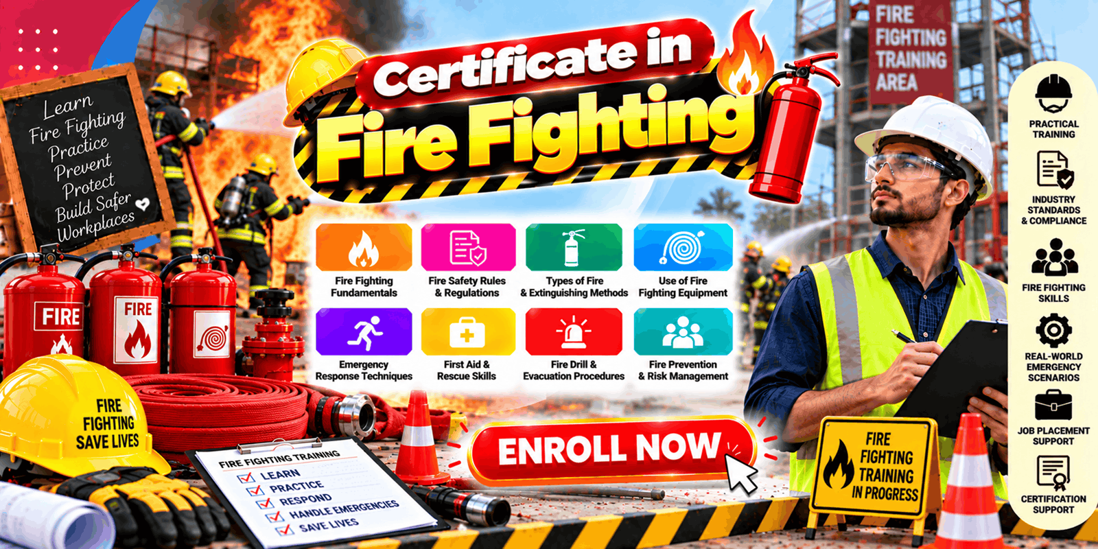 Certificate in Fire Fighting